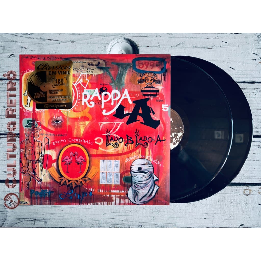 LP LADO B LADO A O RAPPA 2016 ( LACRADO/ PRETA) MINHA ALMA