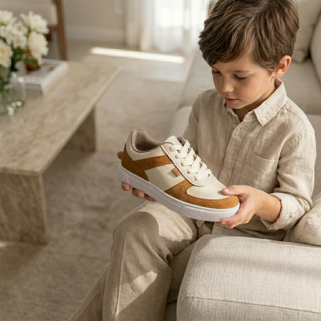 Tênis Sapato Infantil Menino Molekinho Conforto Casual Street Leve  Escolar Passeio Camurça Original