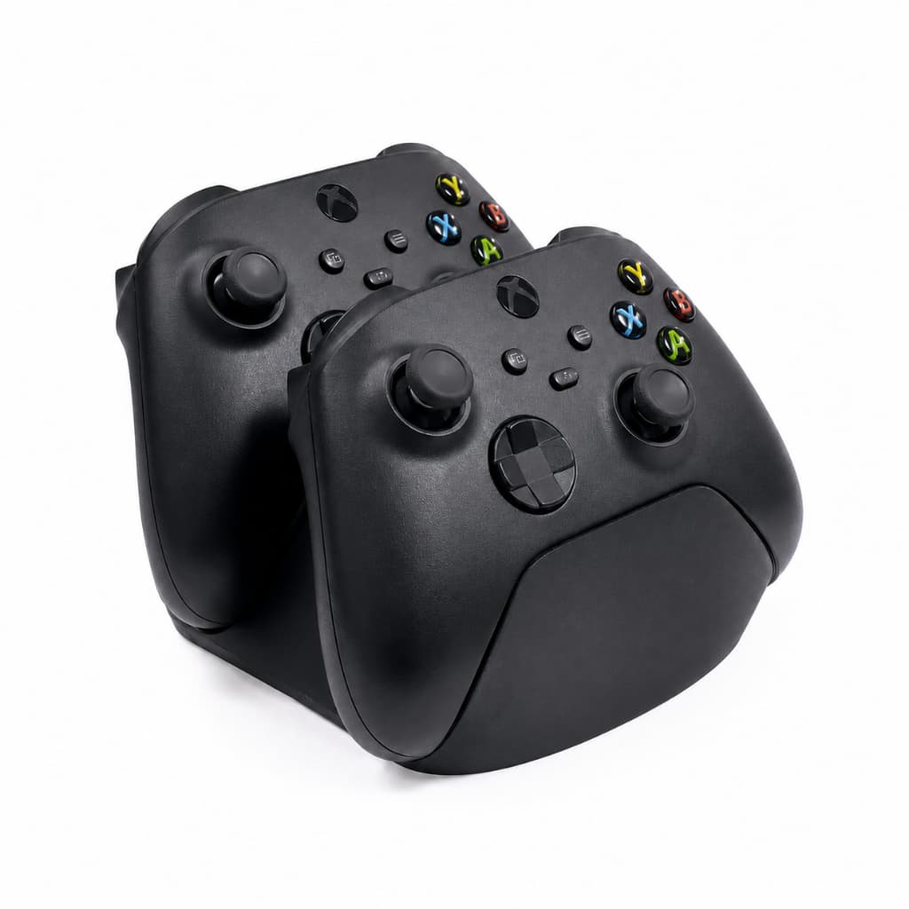 Suporte Duplo para Controle Xbox Series S/X e Xbox One – Base Organizador Gamer para 2 Controles