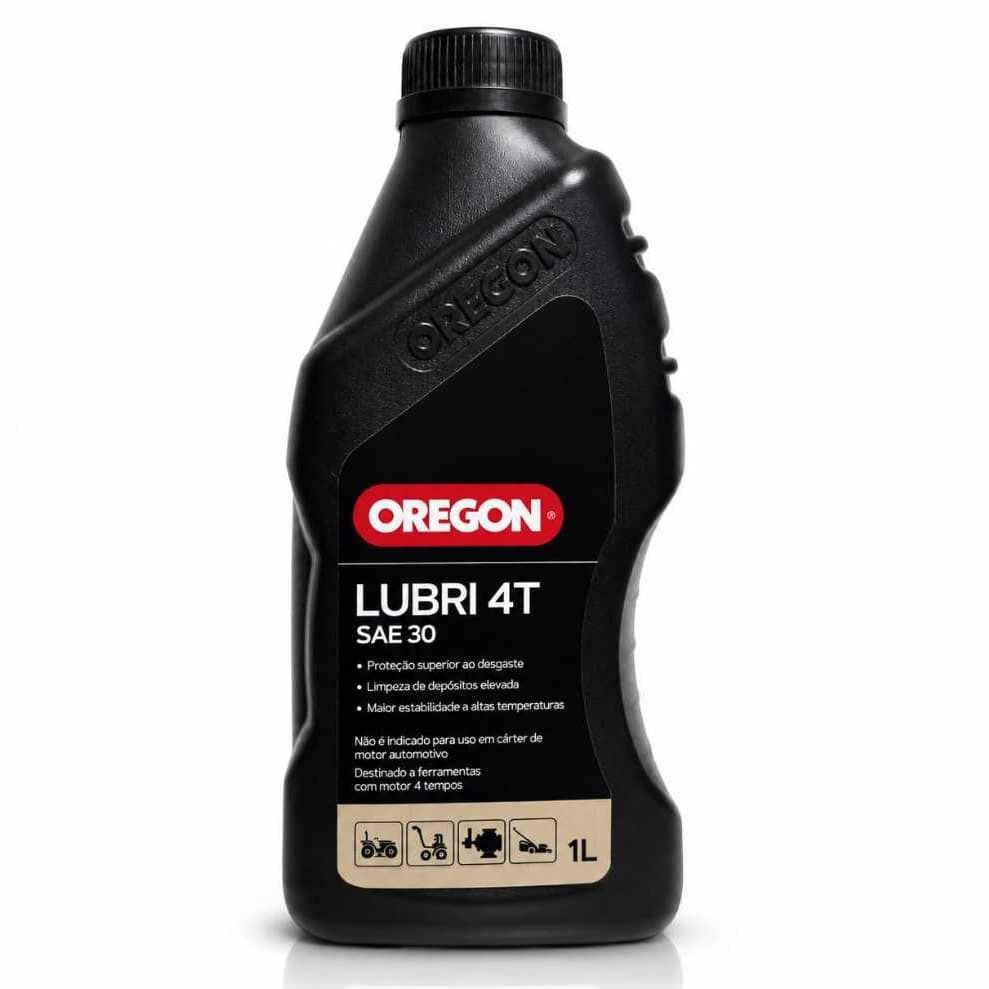 Óleo Lubrificante Oregon Lubri 4T SAE 30 para Motores e Diversas Máquinas 4 tempos - 1 Litro