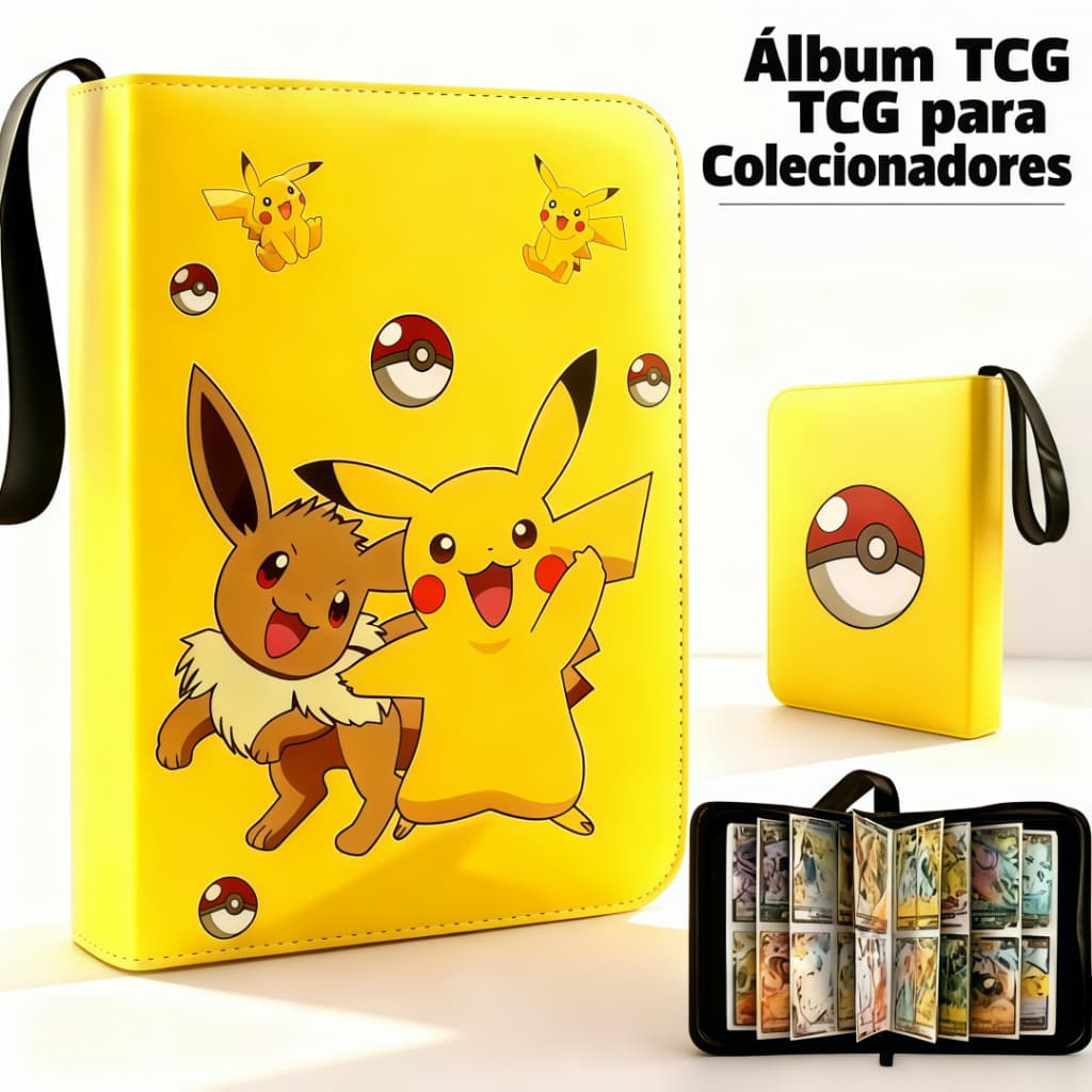 Álbum Porta Cartas TCG / MTG para Cartas Colecionáveis – 400 Cartas Envio Rápido do Brasil