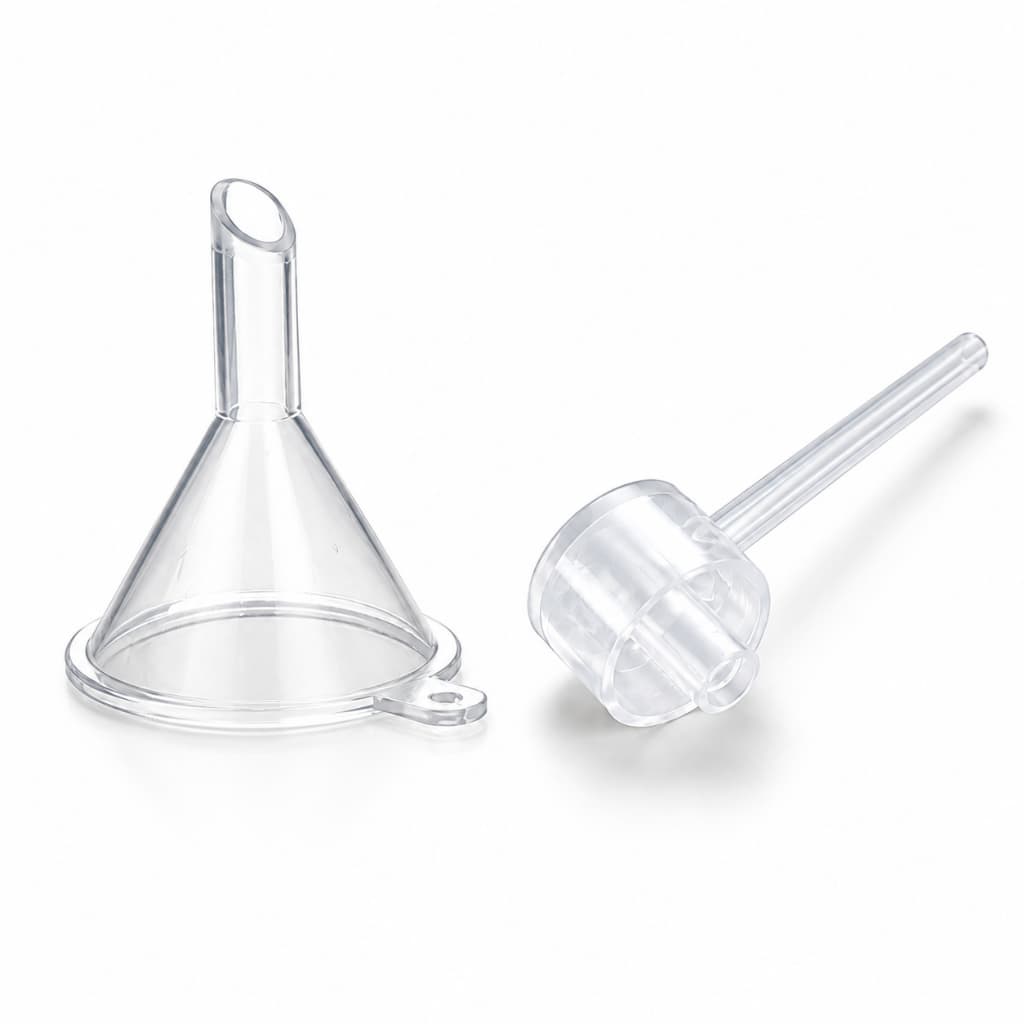 Kit Funil Mini + Dispensador transferidor de perfume