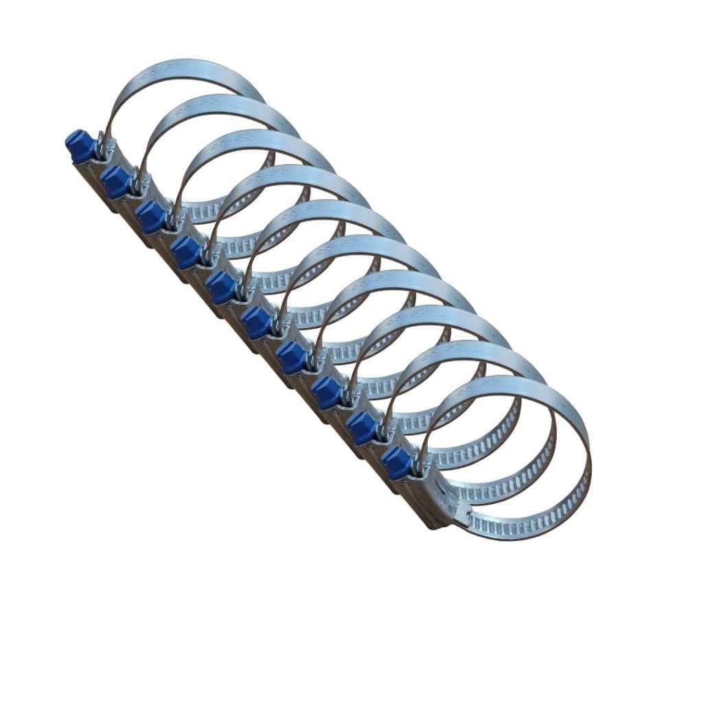 Kit 10 Abraçadeira Aço Carbono 25x38 Largura 9mm