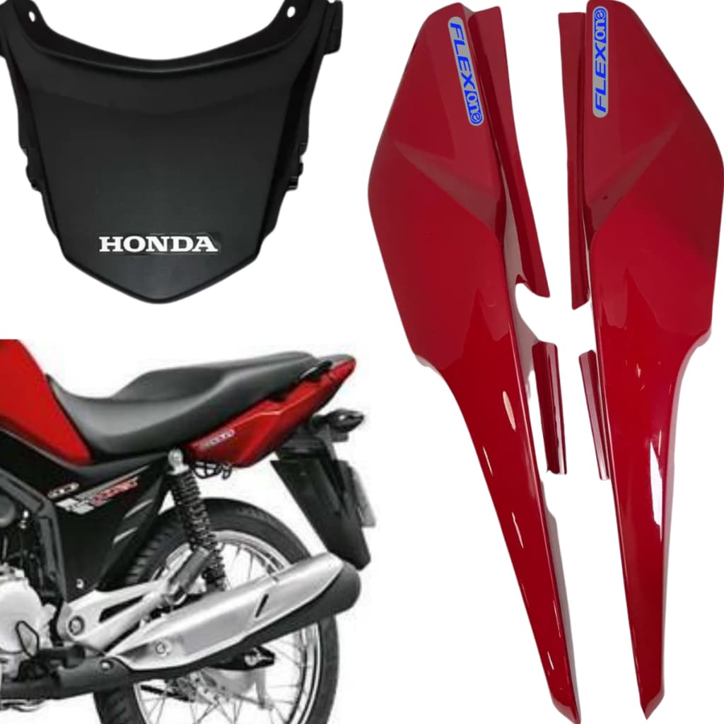 Kit Rabeta Completa Cg 160 Fan Start 150 Titan Conjunto Junção Lateral Central Traseira