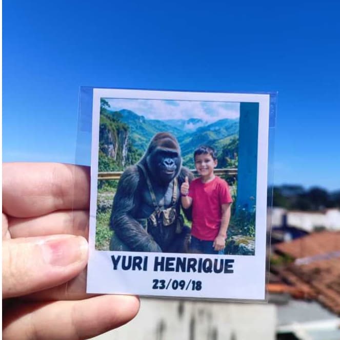 Foto polaroid Imã de geladeira para lembrancinha