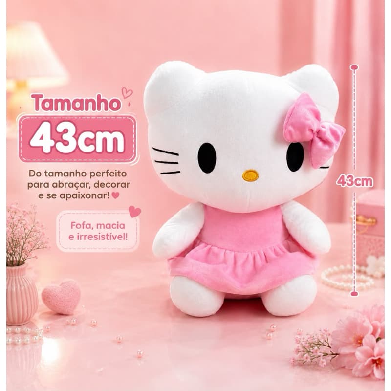 Promoção HELLO KITTY 43cm | envio imediato | DIA DOS NAMORADOS