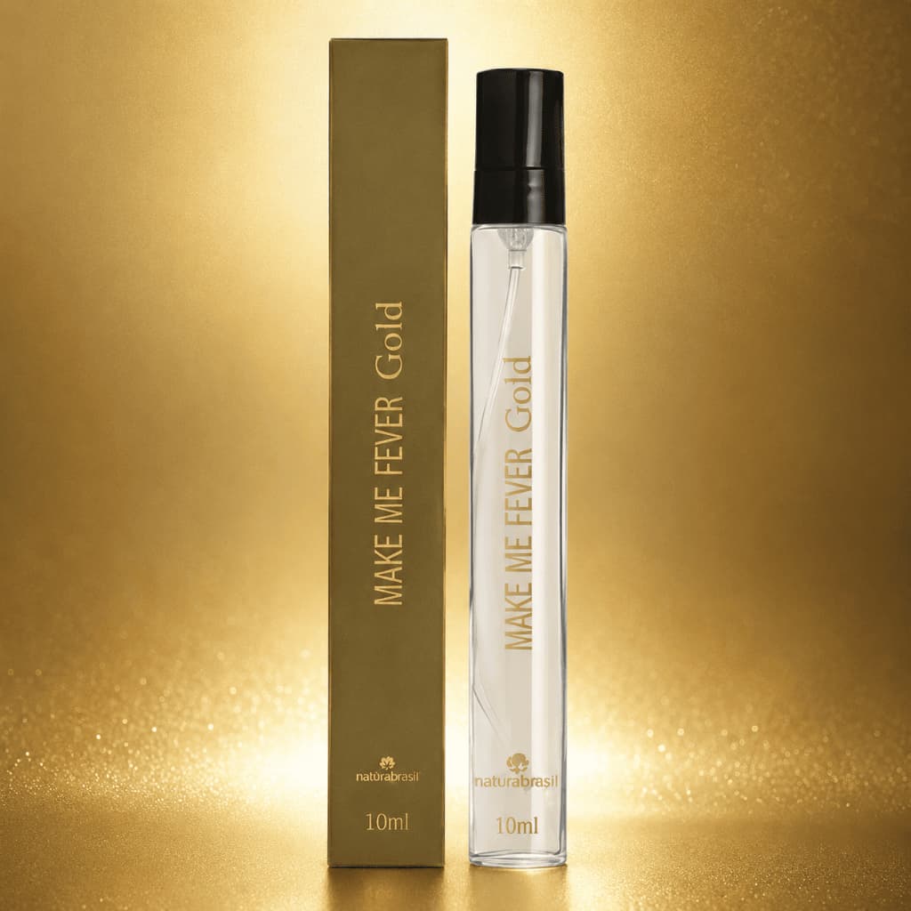 Perfume Make Me Fever Gold Mahogany 10ml - EDIÇÃO ESPECIAL