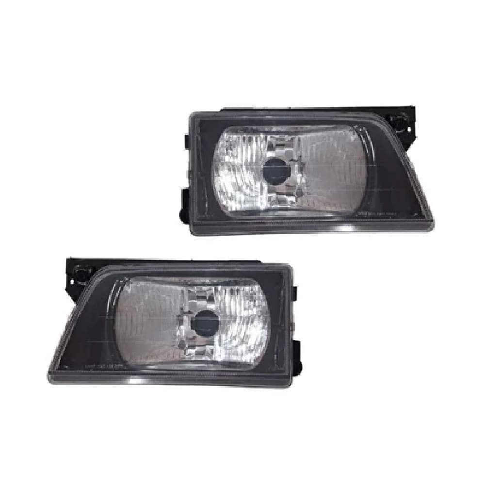 Par Farol Esportivo Kadett Ipanema 1989 Até 1998 Máscara Negra Lente Lisa - 1989 1990 1991 1992 1993 1994 95 96 97 1998
