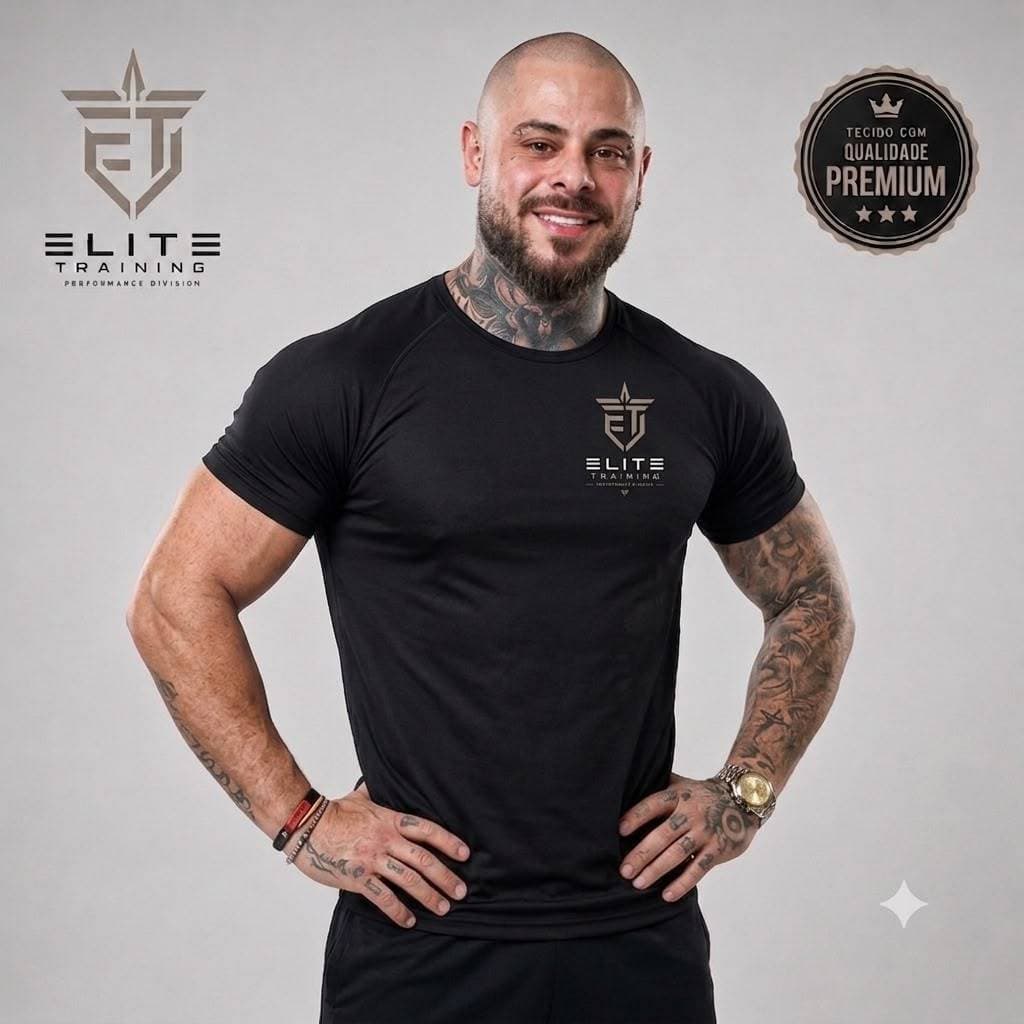 Camisa Fitness Masculina Dry Fit Academia Musculação P M G GG
