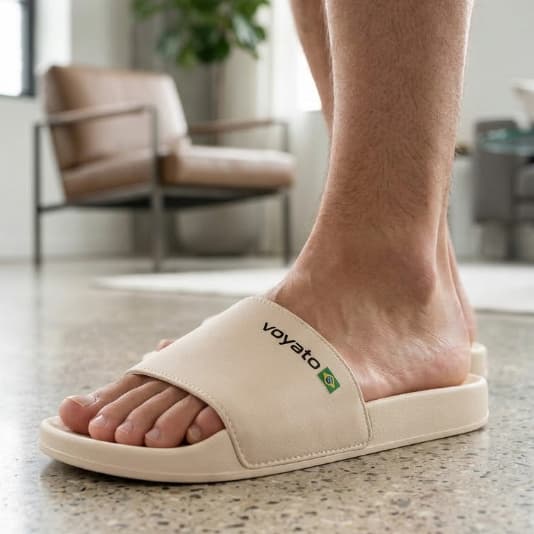 Chinelo Masculino de Slide Confortável EVA Slide Leve Macio Dia a Dia Passeios Promoção