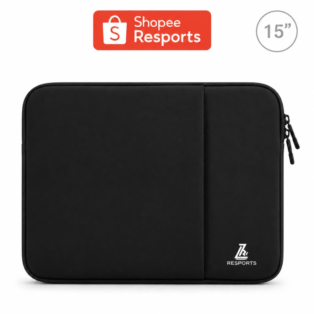 Capa para Laptop de 15,0 a 17.3 polegadas, capa tipo sleeve com zíper, bolsa para transporte, para Macbook, Samsung,
