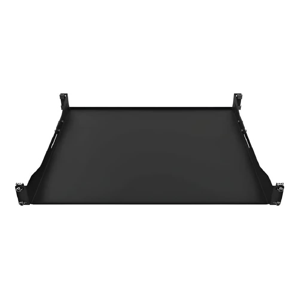 Bandeja Fixa Para Rack 1U 400mm Intelbras BF1U 400 Para Rack Servidor 19 Polegadas Cor Preto