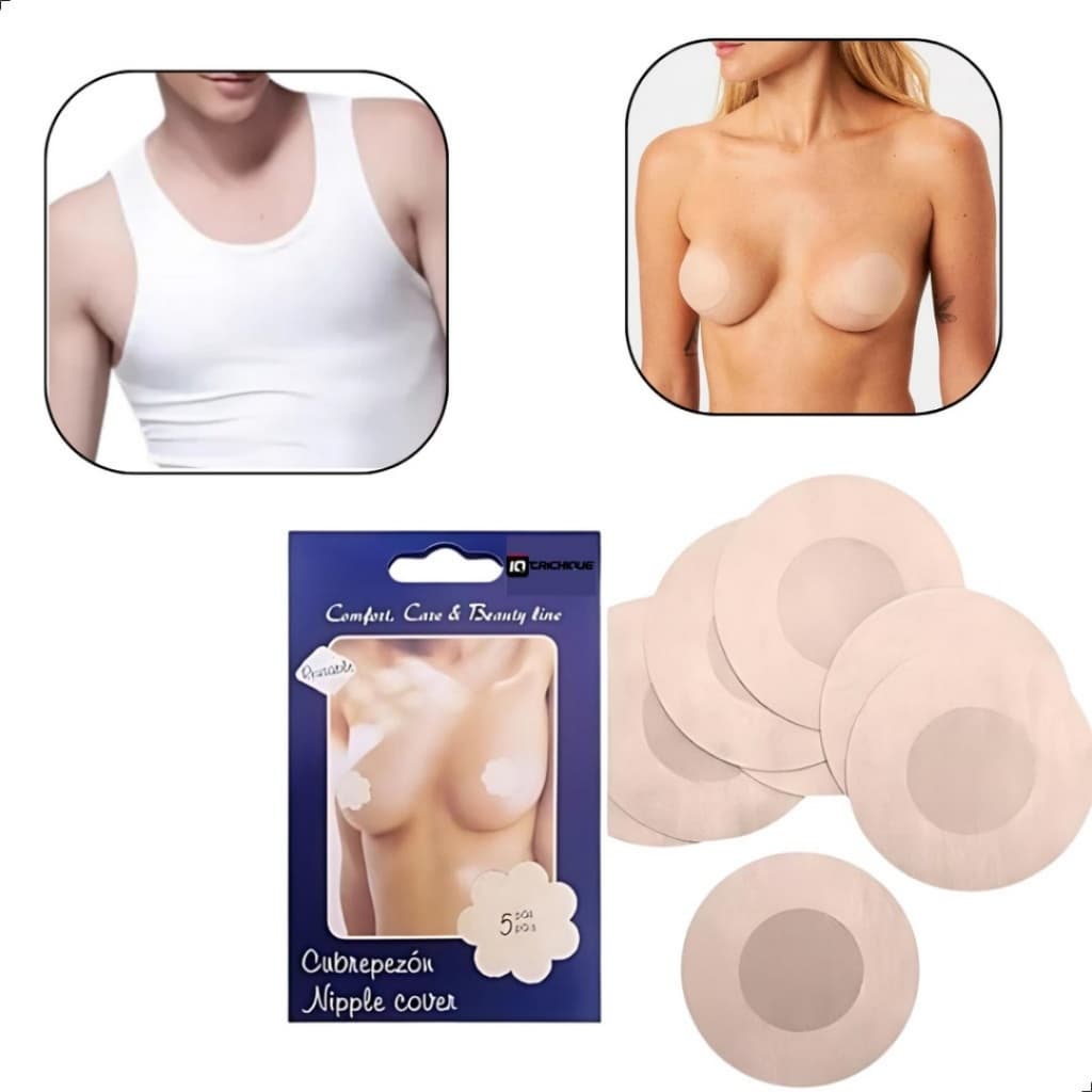 Sutiã descarta Protetor Mamilo Pastilhas Tapa Seio cor aleatorio Descartáveis Vestidos Aureola