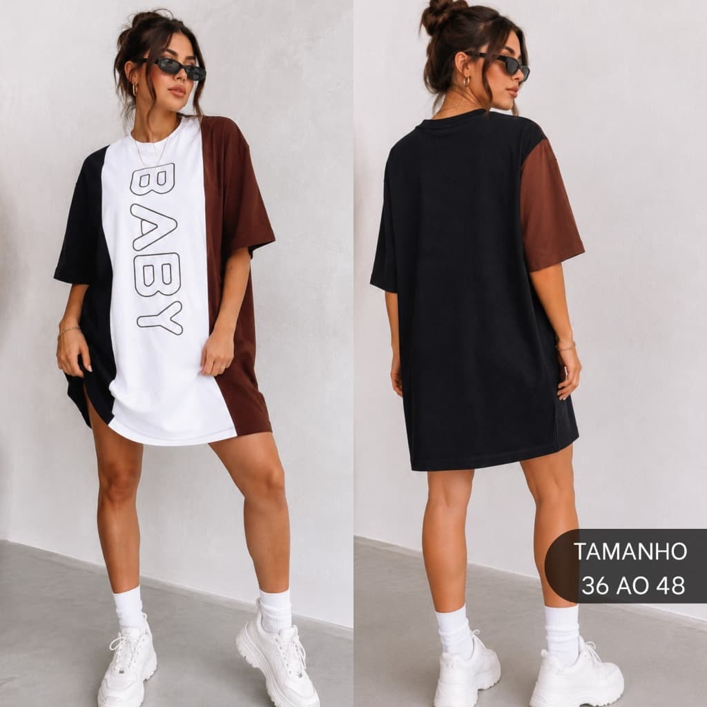 Vestido Feminino Estiloso Silk Premium 100% Algodão