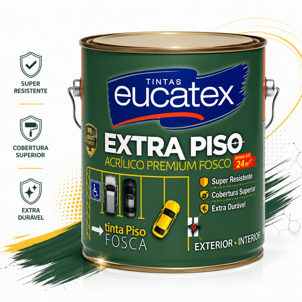 EUCATEX EXTRA PISO 3.6 LITROS PREMIUM