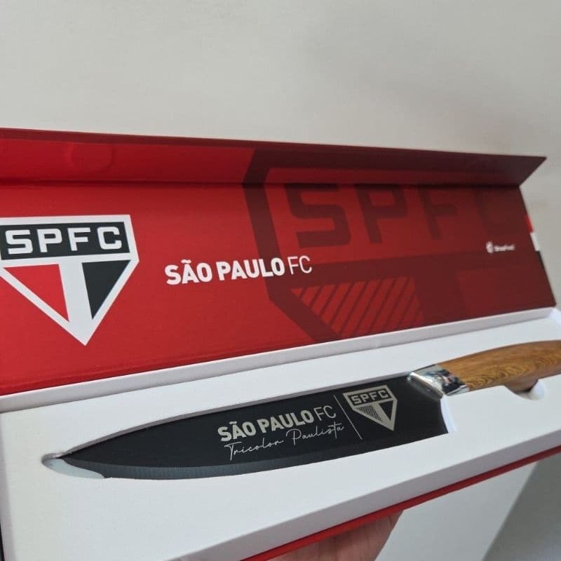Faca São Paulo a com Caixa Oficial Brasfoot - Licenciada