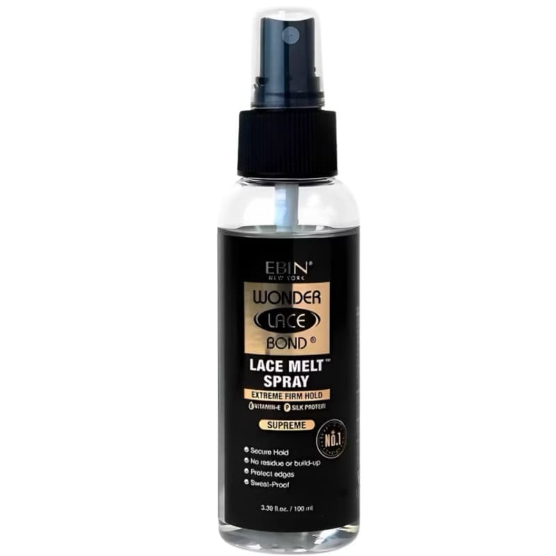 Melting Spray Peruca Renda Ebin Lace Bond 100ml Supreme