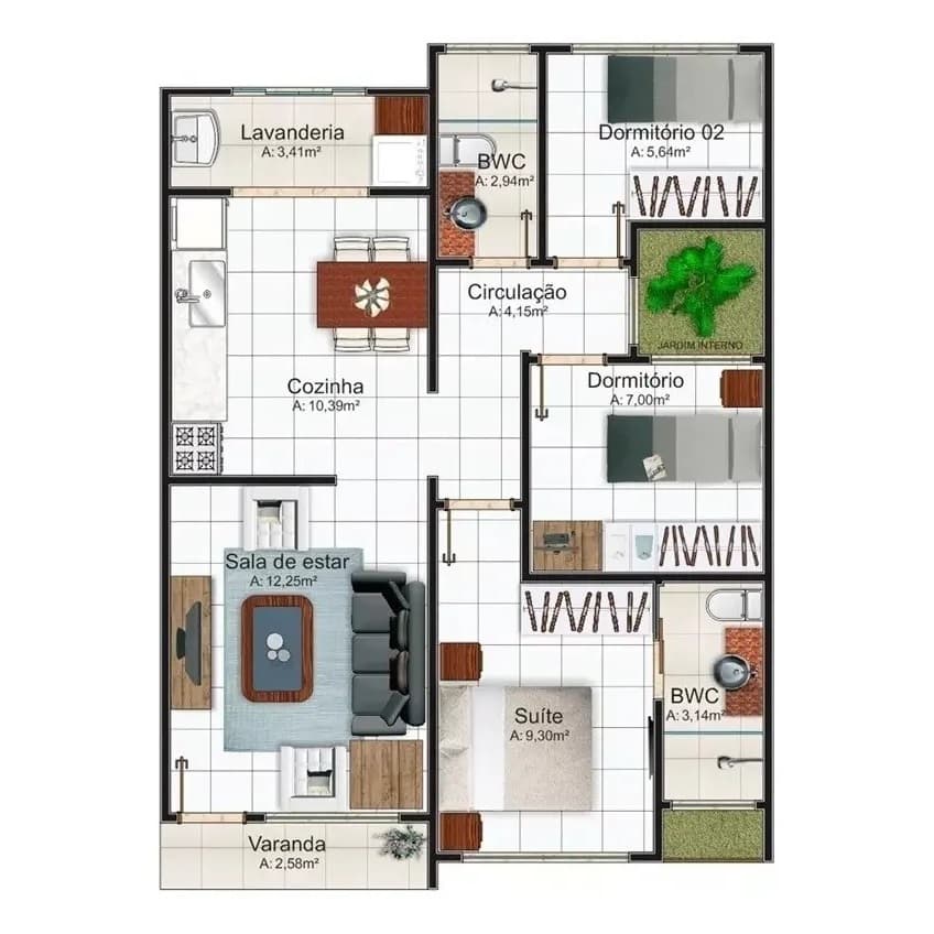 Projeto Arquitetônico - Planta Casa Personalizado Orçamento