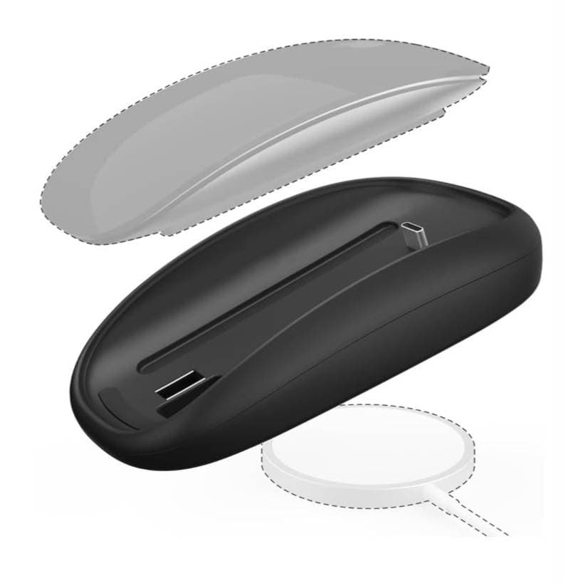 Base  Carregadora Apple  Magic  Mouse 2 A1657  Dock Suporte USB Mesa Organizador Mouse Sem Fio Apple