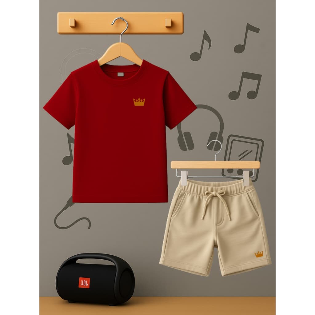 Kit Infantil Camiseta + Short Moletinho Osklen