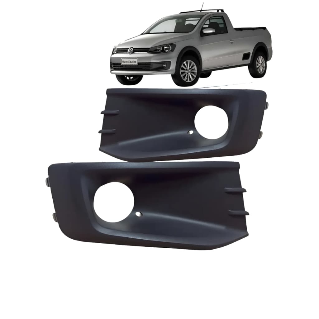 Par Grade Parachoque Vw Saveiro 2014 2015  2016 Gol / Track Gvi