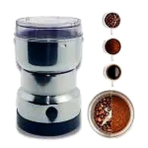 Moedor Triturador Elétrico de Grãos, Sementes, Café, Cereais e Temperos – Aço Inoxidável 400W