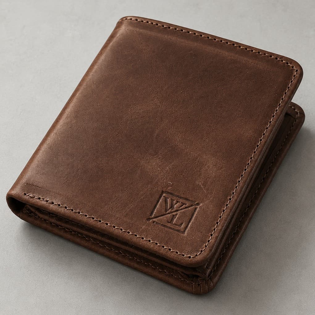 Carteira Masculina Couro Legítimo Pequena Slim Porta Cartão Cartões Notas Cnh Mini Carteira