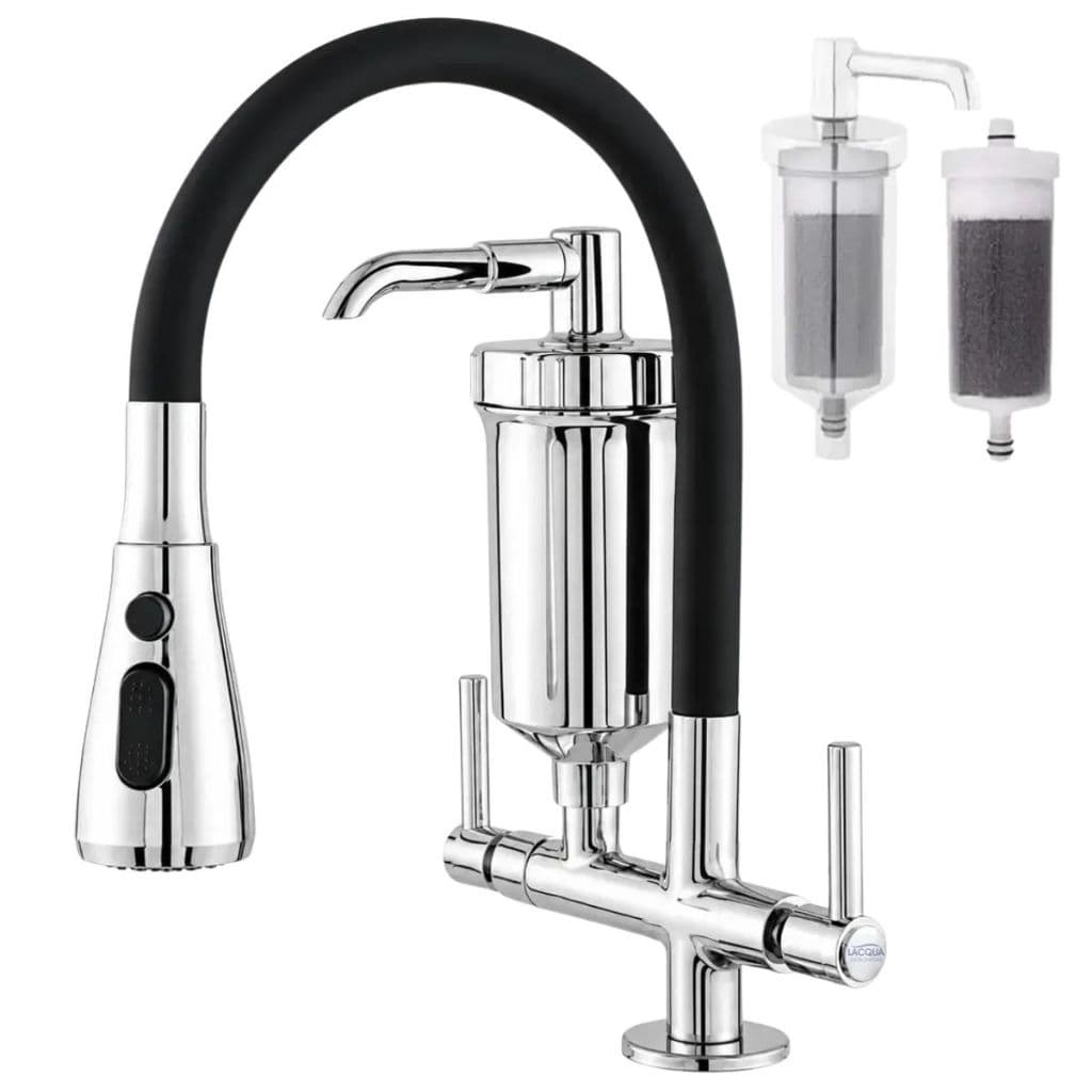 Torneira Filtro Cozinha MESA Jato 3 Funções LUXO 100% Metal