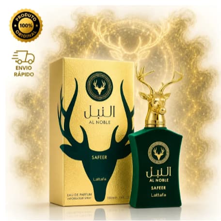 Perfume Lattafa Al Noble Safeer Eau de Parfum_100ML_Perfume árabe masculino