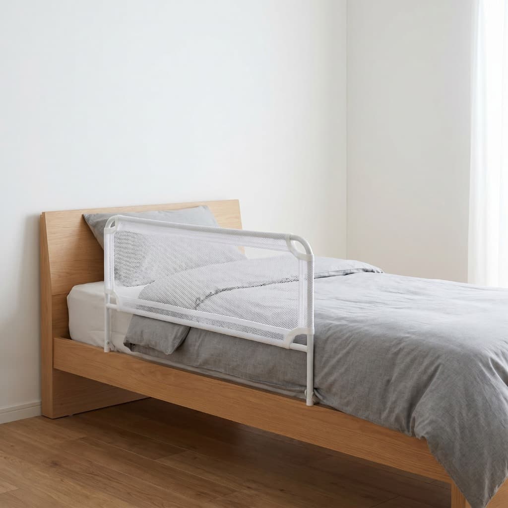 Grade De Cama Proteção Para Cama Crianças E Idosos Com Tela JEL LAR