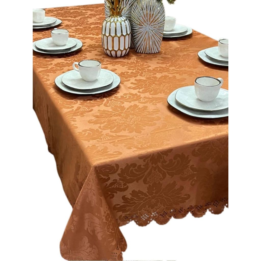 Toalha de Mesa Premium Jacquard 3.00mts Elegância para Sua Casa Melhor Preço