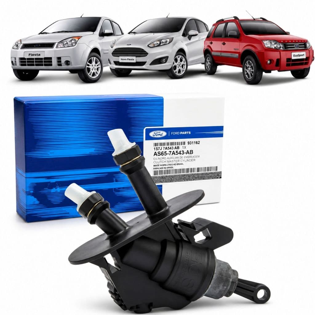 Cilindro Pedal Embreagem Fiesta Ecosport 2002-2014 Original Ford