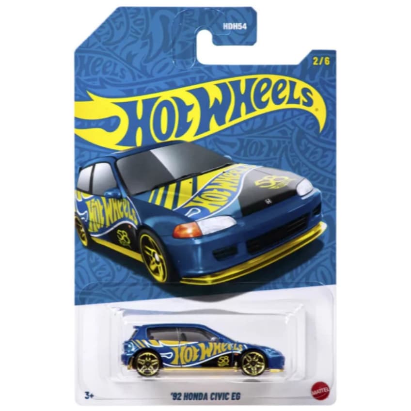 Hot Wheels - '92 Honda Civic EG - Aniversário 58 Anos