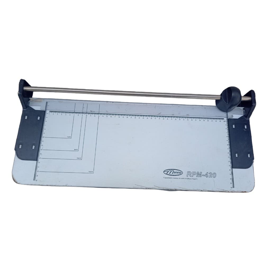 Refiladora De Papel Menno Rpm-420 Guilhotina Para Papel-A3 007000224 02312