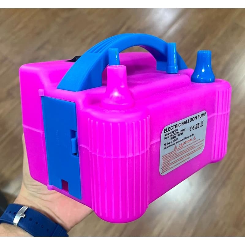 Inflador Elétrico para Bexigas e Balões com 2 Bicos - 220V