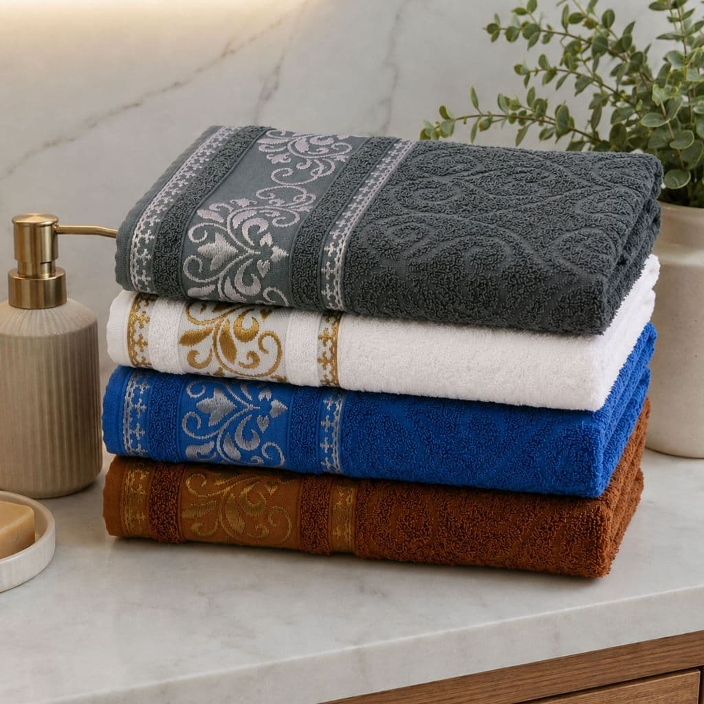 Toalha Banho Algodão Premium Maciez Absorção Grande 75x130cm Conforto Grossa