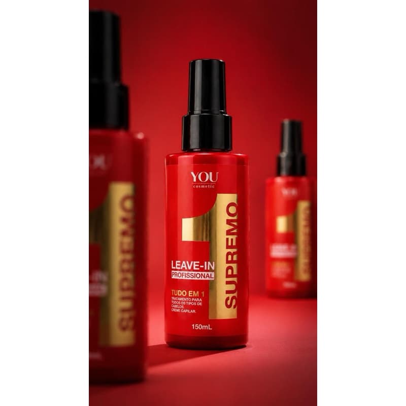 Leave-in YOU Supreme 10 Benefícios 150ml | Reparação, Brilho e Proteção Térmica