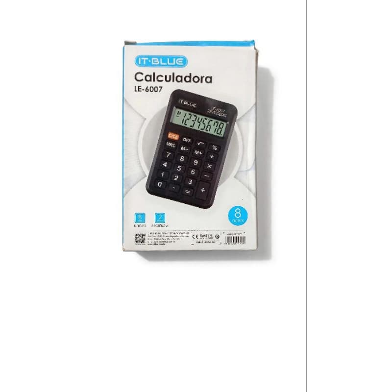 Mini calculadora para bolso