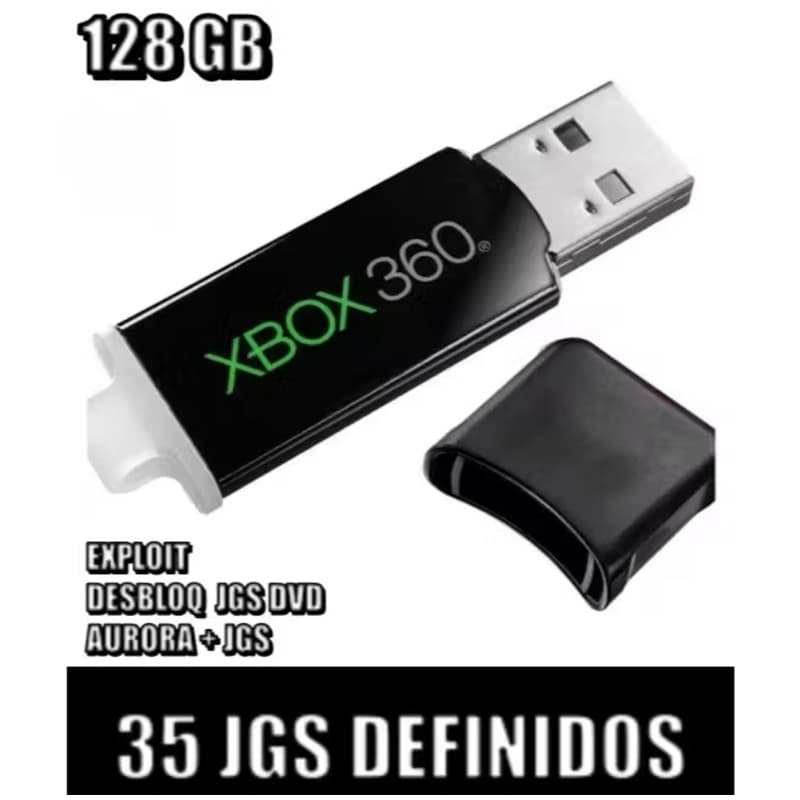 PENDRIVE PARA XBOX 360 BLOQUEADO,/RGH/JTAG/EXPLOIT/LT/LT2.0/LTU