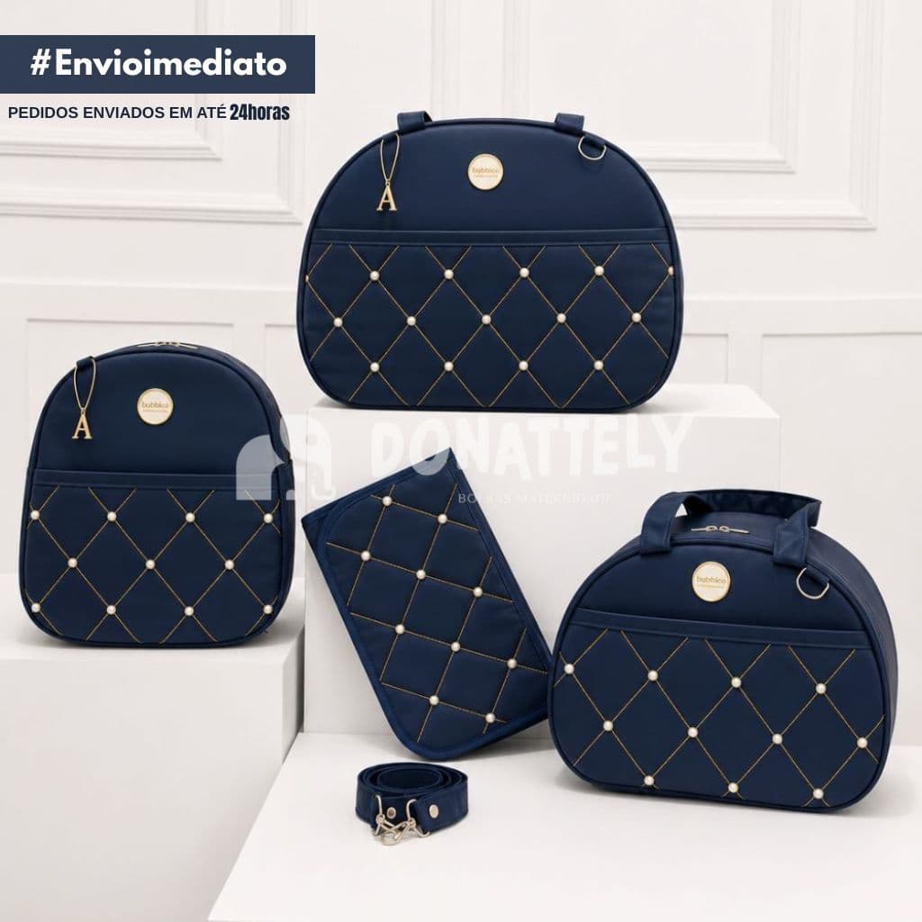 Kit Pérola de Luxo 4 Peças Personalizado Térmico e Impermeável | Donatelly