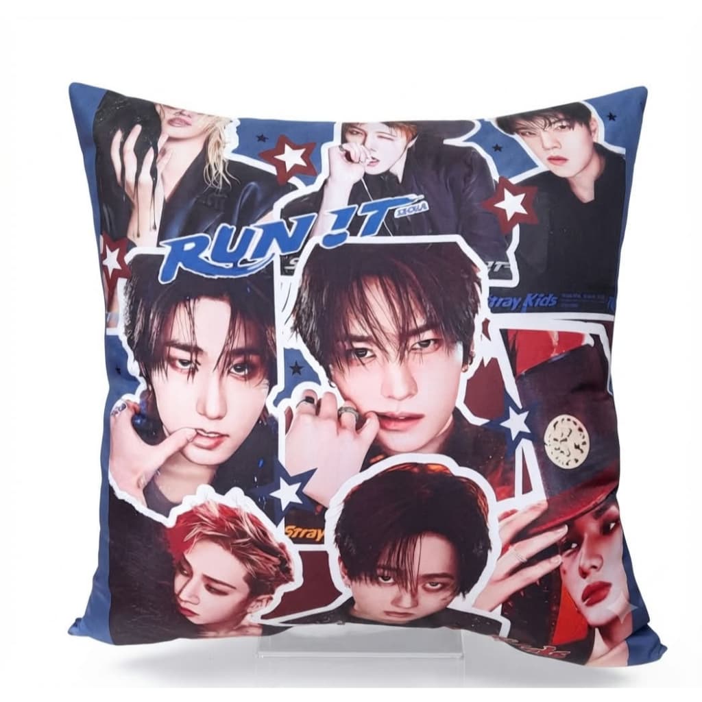 Almofada Decorativa | Kpop | Stray Kids | Skzoo | Leemit | Wolfchan | Foxiny | Jiniret | Quokka | Dwaekki | Puppym