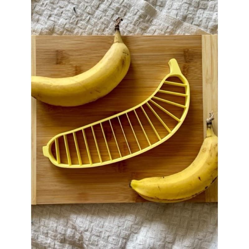 Cortador Fatiador de Banana e Salsicha 12 Lâminas – Fatiador Manual para Frutas e Alimentos