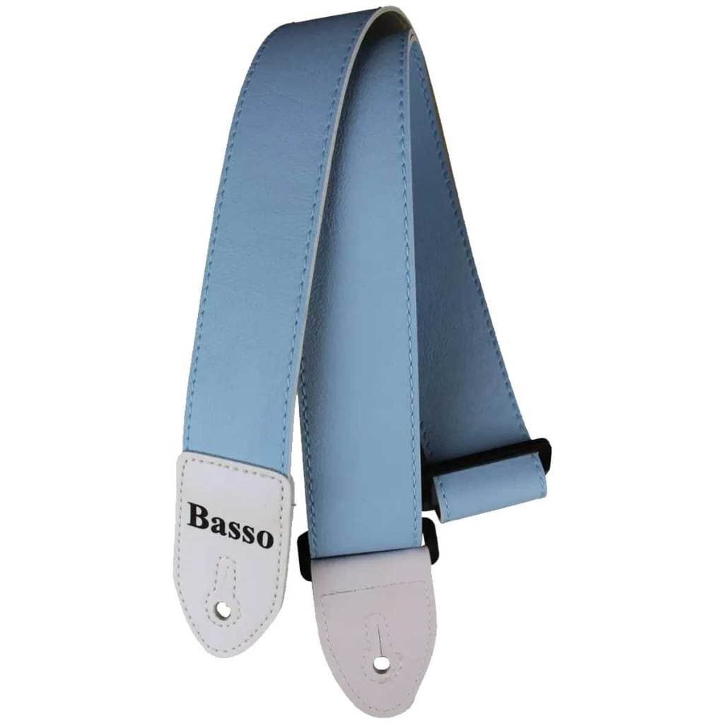 Correia para Guitarra Violão e Contrabaixo 5cm Ajustável 85 a 150cm Alça Sintética Resistente para Instrumentos Musicais