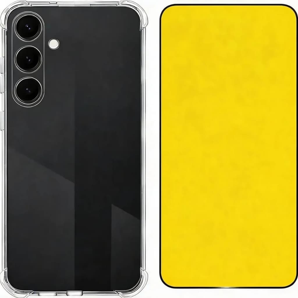 Case Capa Anti-queda + Película Cerâmica Fosca P/ Galaxy A27