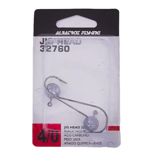 JIG HEAD MODELO 32760 ALBATROZ DIVERSOS TAMANHO