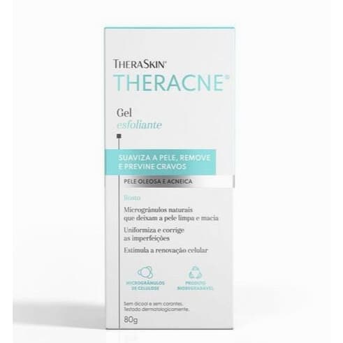 Gel Esfoliante TheraSkin Theracne com 80g