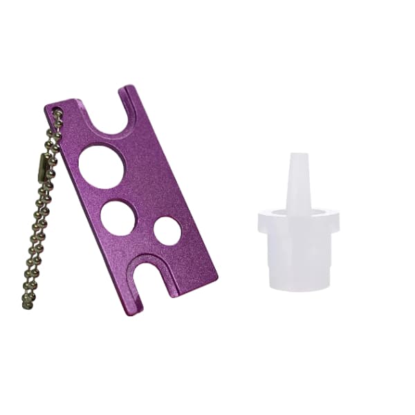 Kit 50 Bicos de Cola Descartáveis + Extrator Para Bico de Cola Cor Sortida