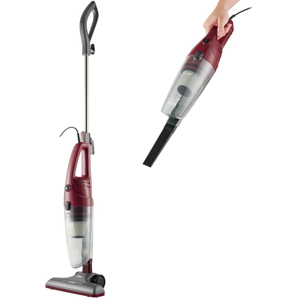 Aspirador de Pó Vertical HIGH SPEED PLUS 3 em 1, Compacto, 1,2 Litros, com Extensor Removível, 134mbar 1350W 220V