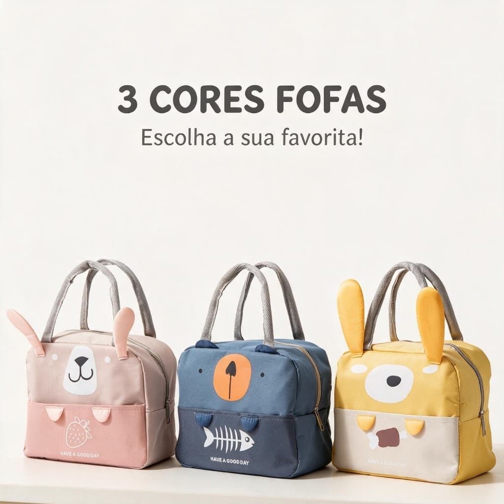 Bolsa Térmica Para Marmita Lancheira Feminina Grande Marmita Térmica Para Comida Impermeável