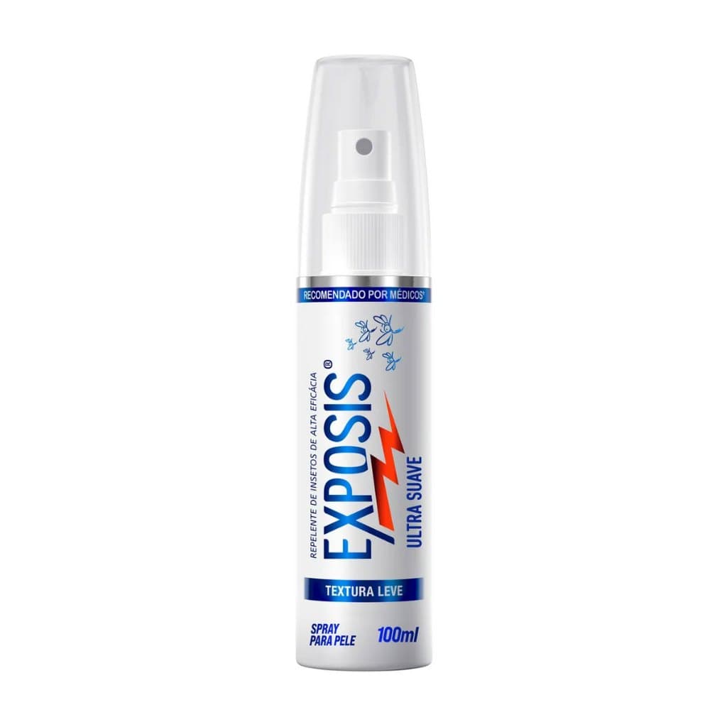 Repelente Exposis Spray Ultra Suave  Icaridina 100ml